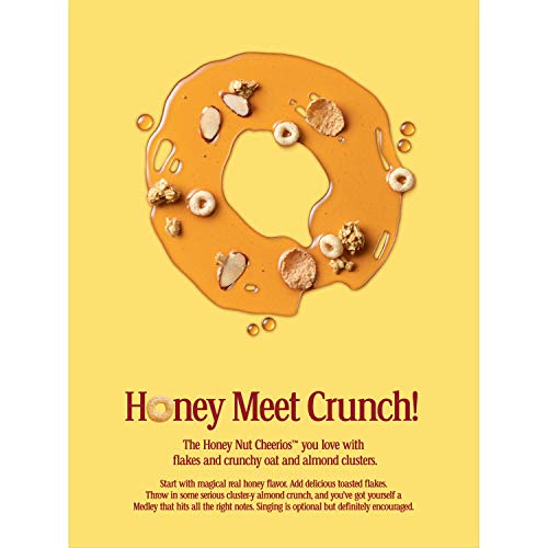 Image of Honey Nut Cheerios Medley Crunch, Cereal with Oats, 20.9 oz