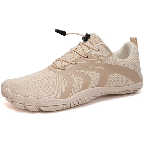 Image of WateLves Water Shoes Men Women Beach Barefoot Aqua Socks Breathable Wide Swim Outdoor Walking Anti Slip Pool Shoes for Hiking Kayaking Diving Surfing
