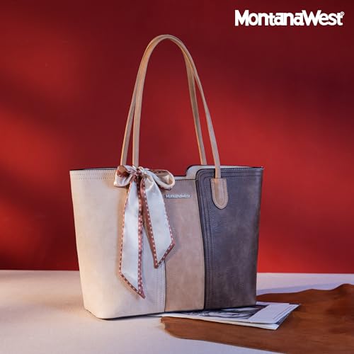 Montana West Tote Bags for Women Medium Top Handle Satchel Purses2