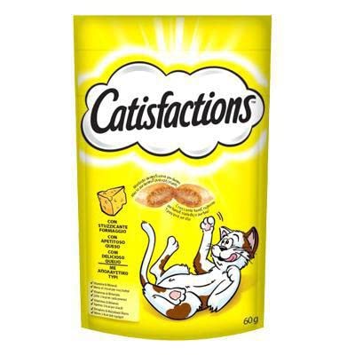 Catisfaction croccantini, Formaggio, Multicolore, Unica, 6 Unità