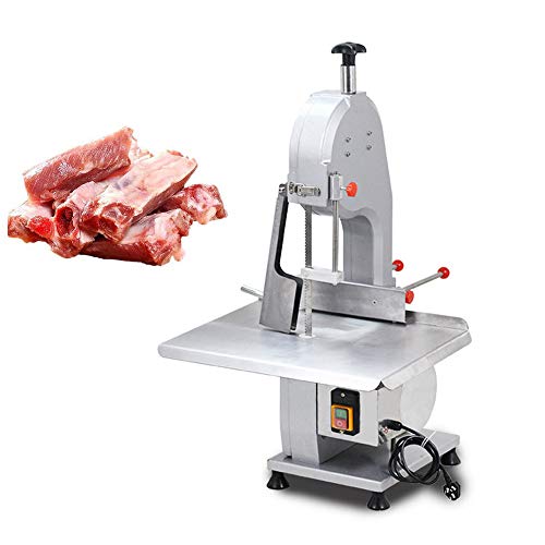 Electric Bone Cutting Machine, Commercial Electric Bone Sawing Machine Meat Steak Slicing Cutting Machine Meat Cutter 1500W (1500W)