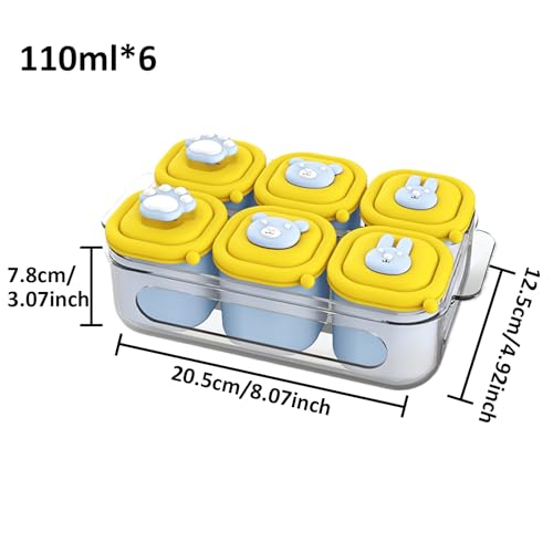Plateaux de congélation pour alimentation bébé et moules à glace en silicone