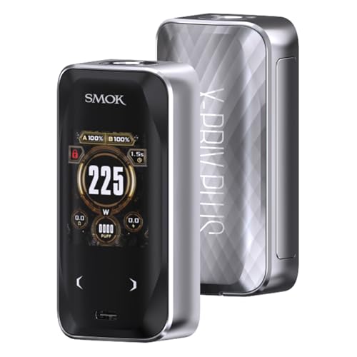 Smok X - priv plus mod 225w prend en charge la batterie 18650 (non incluse) prend en charge TF - D subtank / tfv9 tank / tfv18 Mini Tank e - Cigarette vape DTL...