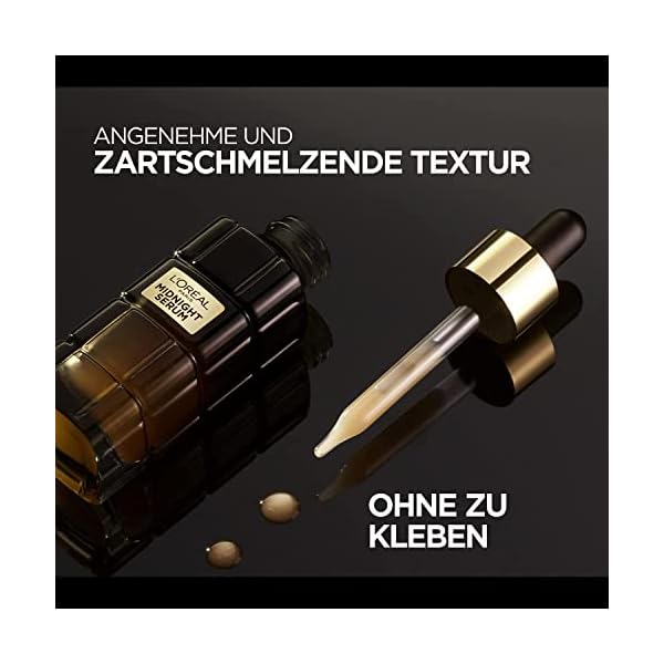 L'Oréal Paris Anti-Aging Nachtserum zur Förderung der Zellregeneration, Mit Antioxidantien und Vitamin E, Age Perfect… – Bild 5