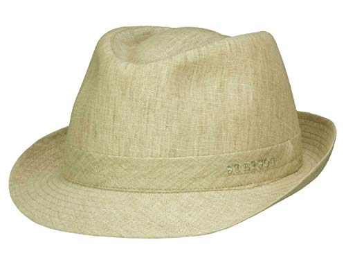 Chapeau Trilby Stetson Geneva lin idéal pour vos vacances d'été