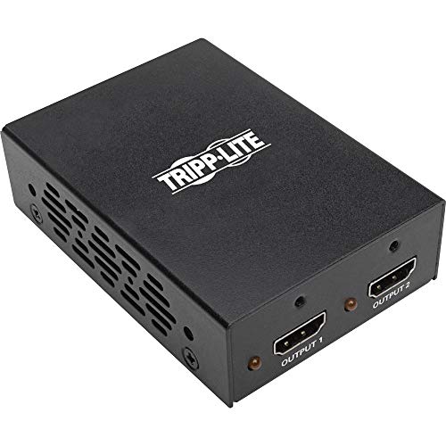 Splitter de vídeo HDMI Tripp Lite para duplicar señal 4K sin perder resolución
