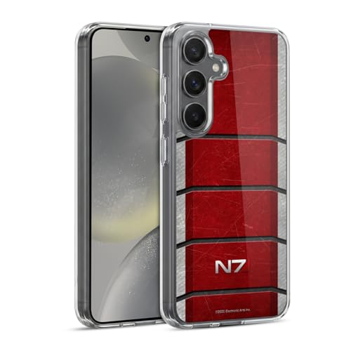Funda N7 Mass Effect para Samsung S24 5G con diseño delgado de silicona TPU