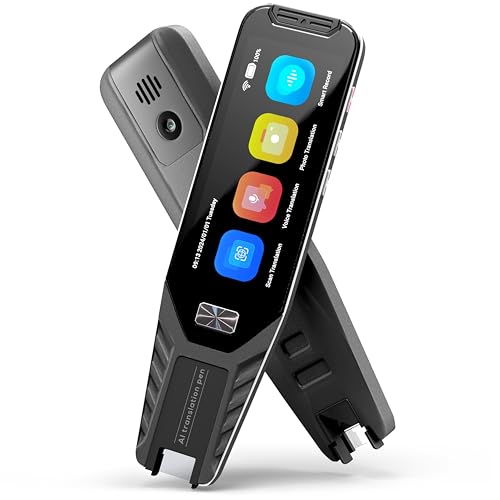 FHC ENTERPRIZE Translator Pen Portable Offline & Online Voice Text Scanner and 140 Language Photo Translator for Dyslexia Students Easy to Use