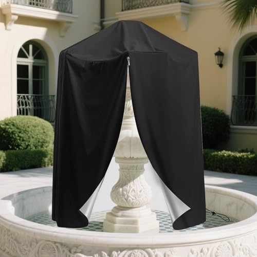 Housse de fontaine extérieure haute résistance et bâche de protection textile
