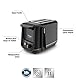 Tefal Toaster mit 2 Schlitzen, inkl. Magnetklammern, große Bedienelemente, 7 Bräunungsstufen, herausnehmbare Krümelschublade, Erhöhungsfunktion TT533811, Schwarz