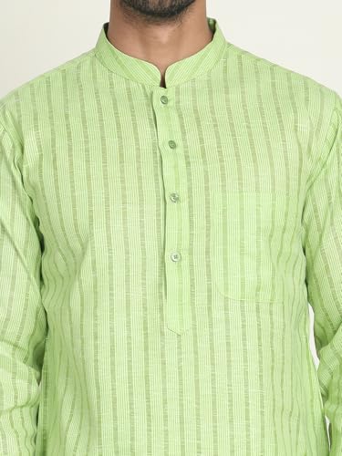 Image of Jompers Men's Cotton Striped Kurtas