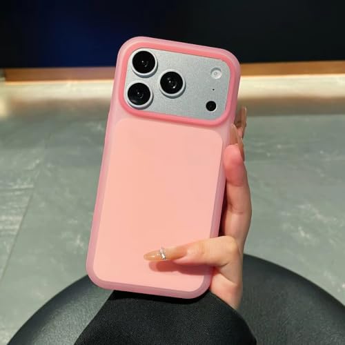 Coque iPhone 17 Pro Max antichoc rose protégeant des chutes et des rayures