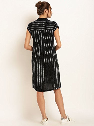 Image of Rare Women's Polyester A-Line Knee-Length Casual Dress