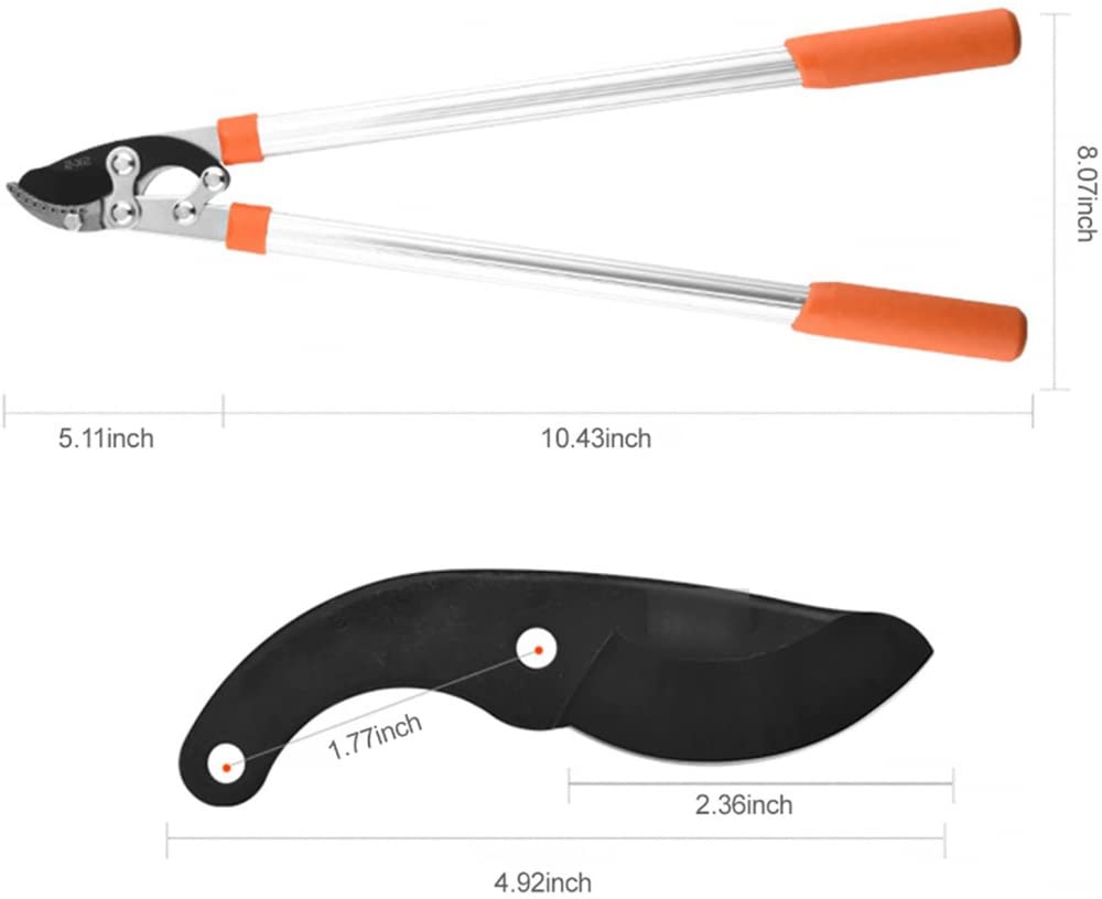 ARKEM Tijeras Para Podar áRboles, Podadora De Ramas Altas Para JardíN, Tijeras TelescóPicas Para Podar áRboles Con Mango Largo Para Uso DoméStico