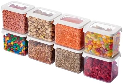 SmartStore Recipientes herméticos transparentes para alimentos se...