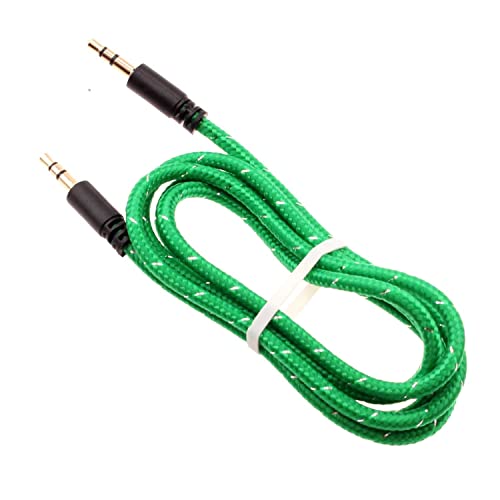 Cable auxiliar de audio Jack 3.5mm compatible con Amazon Fire HD miniatura 1