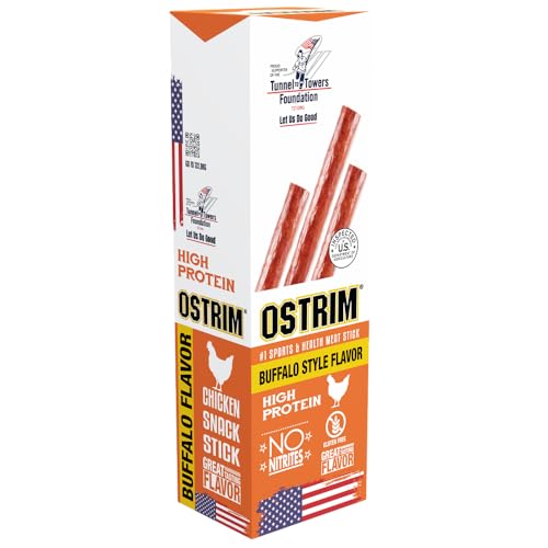 Ostrim Chicken Jerky Snack Sticks Buffalo