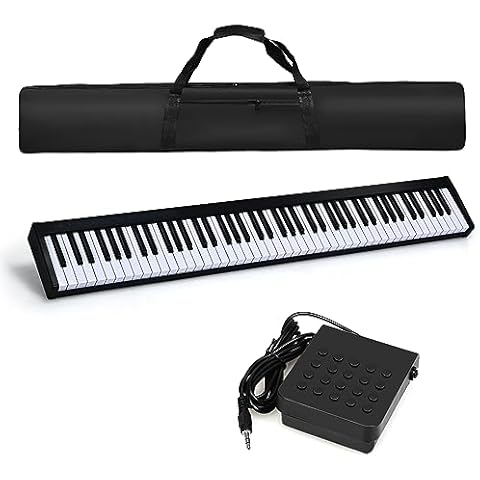 COSTWAY 88-Key Digital Piano with MIDI Cover