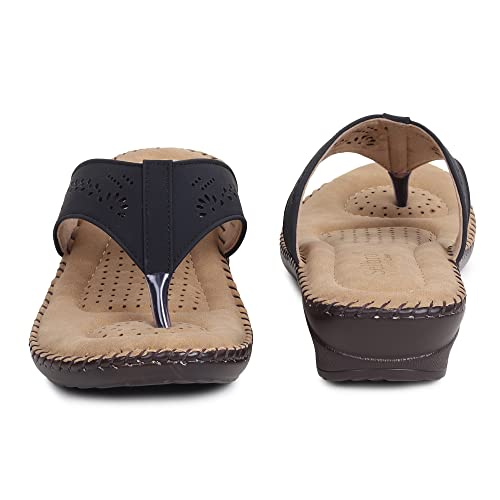 Image of SELBRO Soft doctor Slippers for Women || Orthopedic footwear for Women with extra cushion DR-32