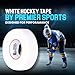Premier Sports – 1-Pack Cloth White Hockey Stick Tape, Strong Grip, Long-Lasting Adhesive Stick Tape for Hockey, Baseball, Lacrosse & Softball – Pro Grade