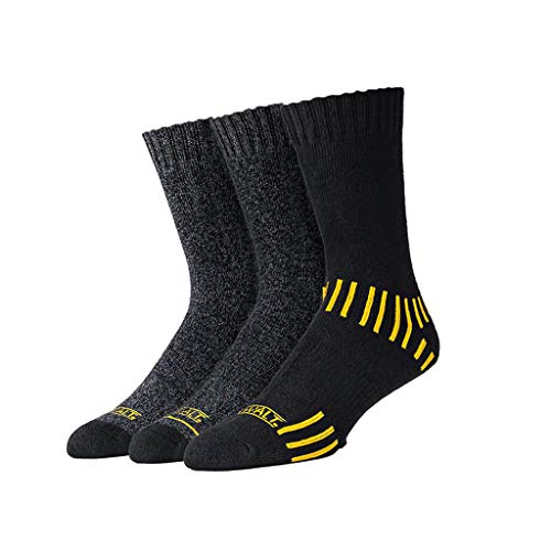 Dewalt Everyday Work Crew Sock Dxsc150 Cotton Blend Men