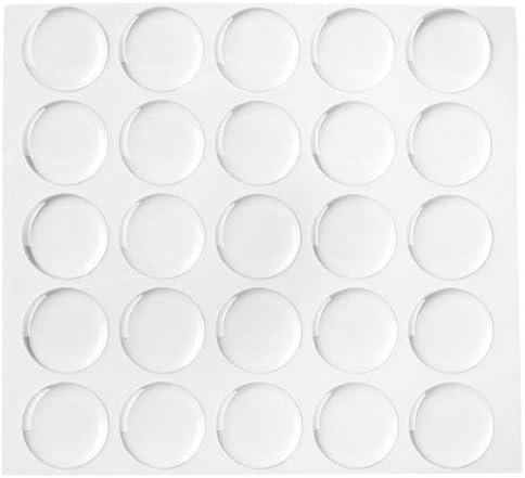 Hipgirl 1" Epoxy Dome Stickers, Epoxy Dots for Sealing Bottle Caps for Crafts Epoxy Resin Stickers for Your Bottle Cap Crafts, Bottle Cap Necklace, Bottle Cap Kit. Epoxy 1 Inch Stickers (100ct)