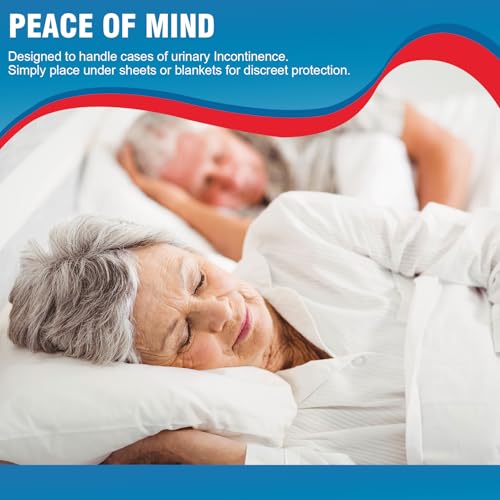 Image of BIGGMED Disposable Bed Pads 30 inch x 36 inch 35 Count Super Absorbent Underpads, Chux Thicker Extra Large Incontinence Bed Pads, Pee Pads for Adults, Kids, Elderly, Pets