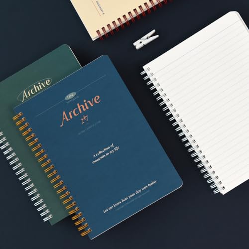 Carnet à spirale A5 Indigo papier premium 120g - 5