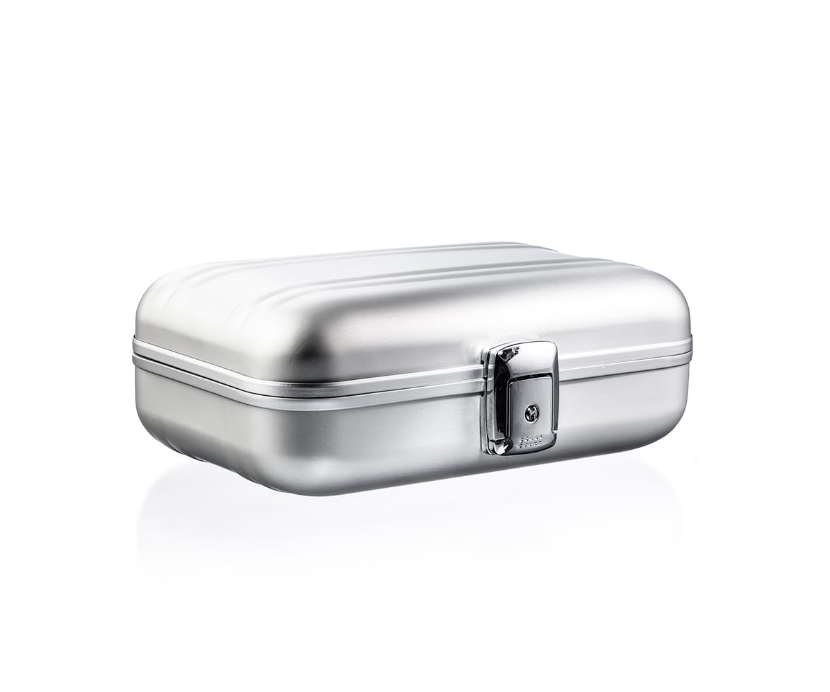 Porte-documents en aluminium de qualité supérieure CW-027 – Étui de rangement sécurisé, léger, durable et multifonction pour les professionnels, les voyages et la protection du matériel –