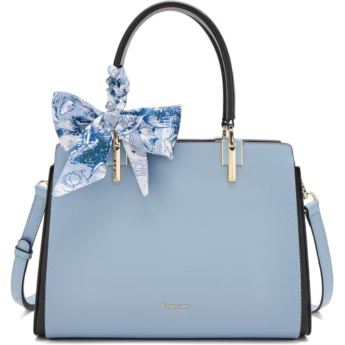 Image of FOXLOVER Medium Tote Bag for Women Designer Vintage Satchel Handbags Top-handle Purses