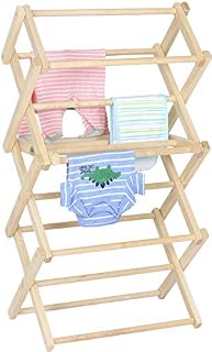 Pennsylvania Woodworks Clothes Drying Rack: Solid Maple Hardwood Laundry Rack for Baby Clothes