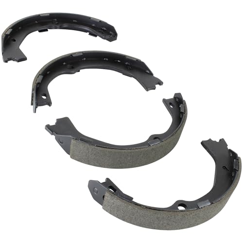 Image of QUALITY-BUILT Rear Parking Brake Shoes, FPS1051, Compatible with 2014-2020 Cadillac /Chevrolet /GMC (Escalade,Escalade ESV,Sierra 1500,Sierra 1500 Limited,Silverado 1500,Suburban,Tahoe,Yukon)