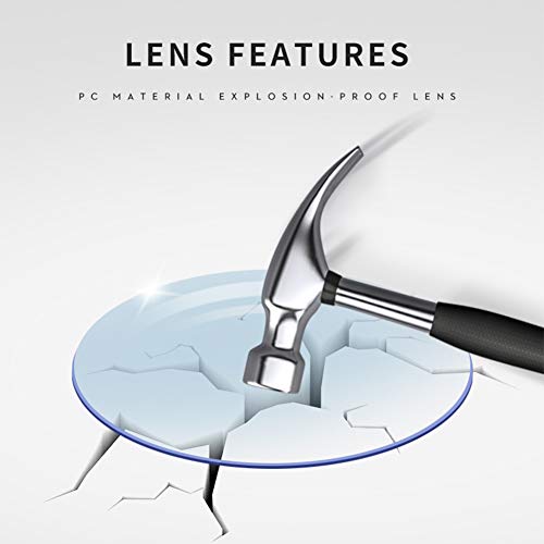 Janjunsi Luce blu Blocco Bicchieri Computer Gioco