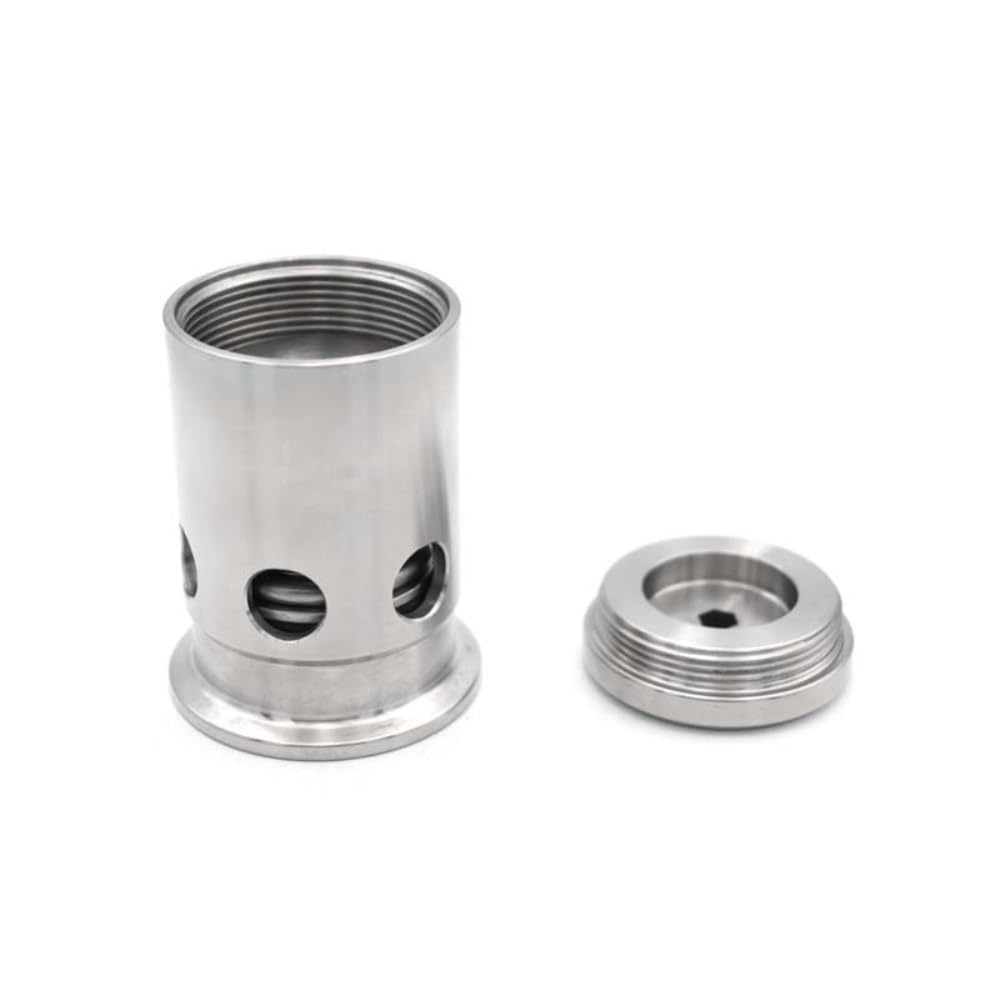 Válvula de seguridad de alivio de presión ajustable de 1,5" y 2" con triple abrazadera, de acero inoxidable SUS304, for cerveza, diámetro exterior de 50,5 mm y 64 mm.(Ferrule OD 50.5mm,3 Bar)