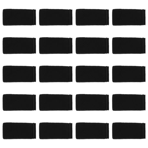 20 Stück Elastische Gürtelhalter Schwarz Mabor Gürtelschlaufen Elastisch Gürtelschlaufe Für Dienstgürtel Gürtelschlaufe Schwarz für 3 cm-4 cm Gürtel Riemen