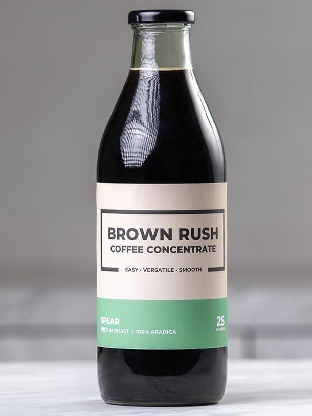 Spear - Liquid Coffee Concentrate 100% Arabica (1000 ml) - Makes 25 to 30 cups - Makes Hot & Cold Coffee