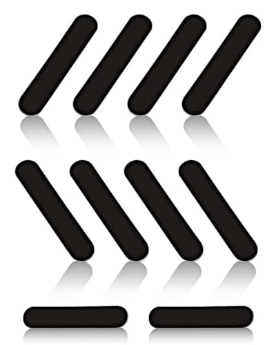 ZAMXHUG Cinta de Plomo Adhesiva de Tenis - 10 pcs 5g Cinta de Plomo Golf Cinta de Plomo Paleta de Pickleball Negro,para Proteger la Protección del Borde de la Paleta, Aumentar el Contrapeso