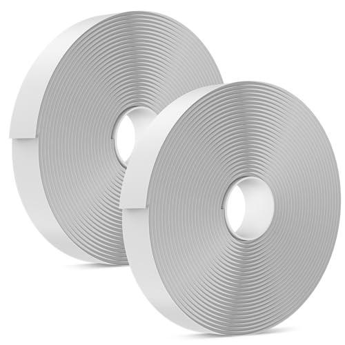 Kohree Butyl Tape White 2 Pack, 1/8" x 3/4" x 30 ft, Butyl Sealant Tape