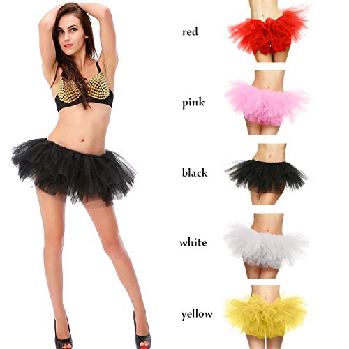 DoGeek Tutu Balletto Donna Gonna Layered