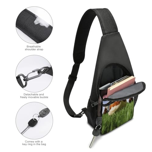 Bolso bandolera tipo sling para senderismo y uso casual miniatura 4