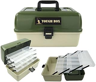 Roddarch 3 Tray Cantilever Fishing Tackle Tough Box