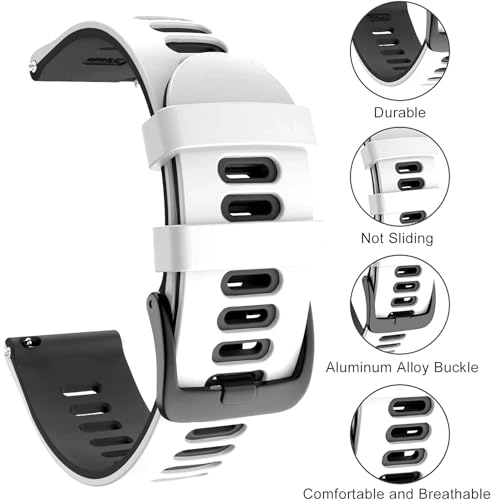 Image of Zitel Band Compatible with Huawei Watch GT 6 Pro /GT 6 46mm, GT 5 / GT 5 Pro 46mm, GT 4 46 mm, GT 3 / GT 3 Pro, GT /GT 2, GT 2 Pro /GT 2e, Watch 4 /4 Pro, 3 /3 Pro - 22mm Sports Straps