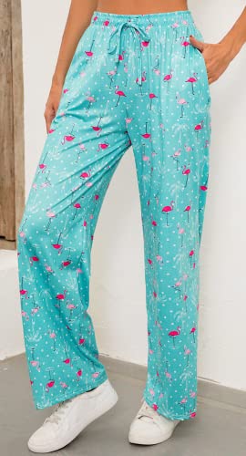 Image of X-Image Women Comfy Casual Pajama Pants with Pockets & Drawstring