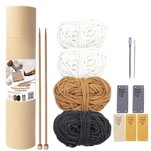 Kit tricot debutant adulte complet pour reussir son echarpe sans erreur