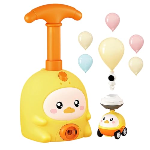 Balloon Car Toy Pump Set,Fun Racer Party Supplies | Balloon Launcher and Powered Car Set,for Children Birthday Party Early Educa
