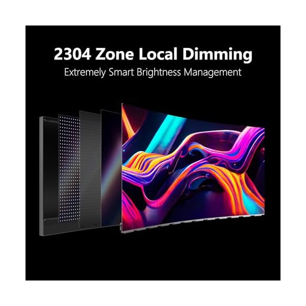 INNOCN 34 Inch Curved Ultrawide Gaming Monitor Mini LED 3440 x 1440p 165Hz PC Computer Gaming Monitor, USB Type C Power Delivery, HDMI, DP, Stereo Speakers, Charger Pad, Black - Image 3