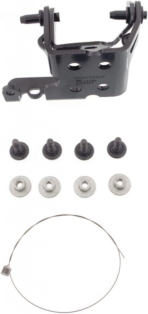 for Chevy Silverado 1500 1999-2006 Door Hinge Driver Side | Use 2 Door | Upper/Lower | Steel Body Side | Replacement for GM1360104 | 191275494158, 19354133