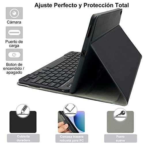 Lachesis Custodia con tastiera spagnola Ñ per