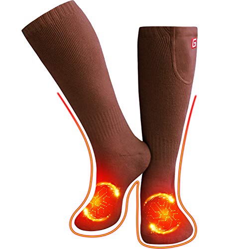 Rechargeable Heated Socks L M Size to Optional Battery Powered Heating Novelty Thermal