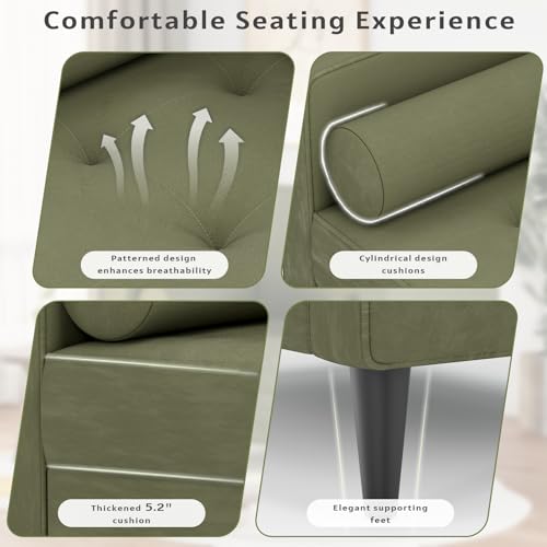 Sillón Oversized Plegable Verde miniatura 4